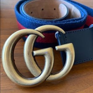 Gucci initials belt